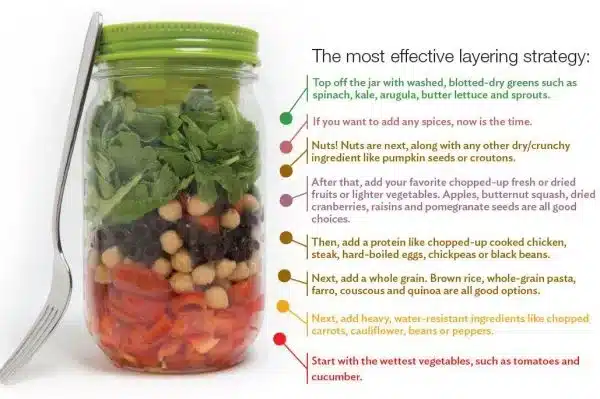 Salads aren’t just for summer: You can enjoy Mason jar salads year long