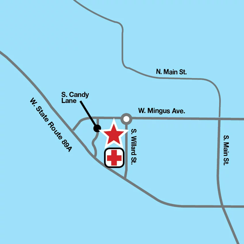 Cottonwood EntireCare Map