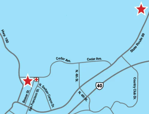 Flagstaff EntireCare Map