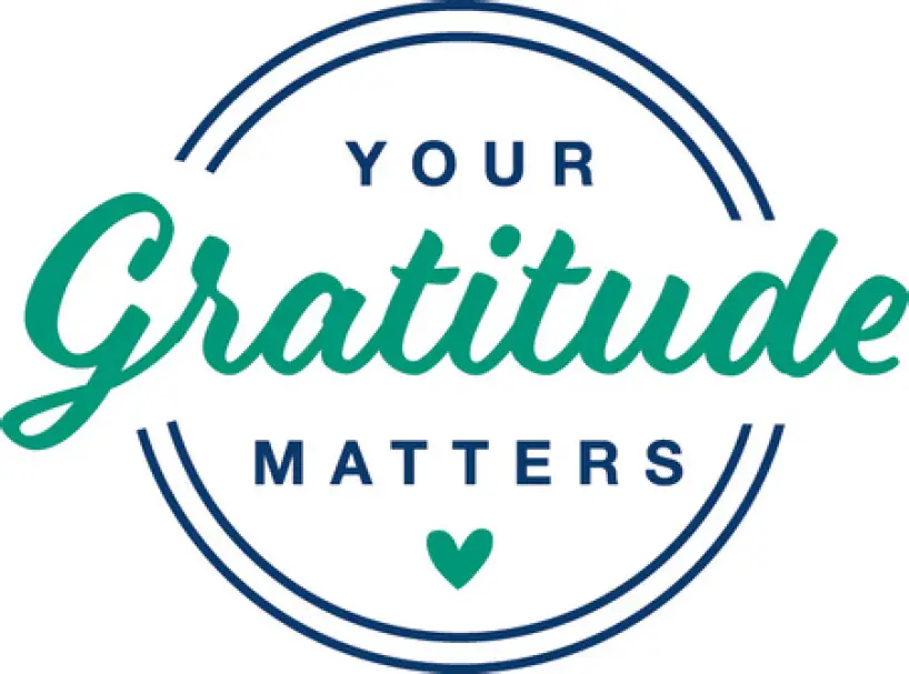 Logo for "Your Gratitude Matters"