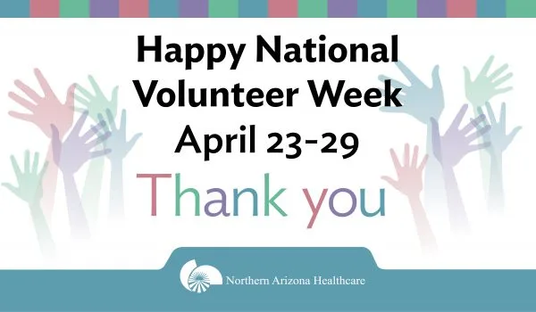 Happy National Volunteer Week − April 23-29