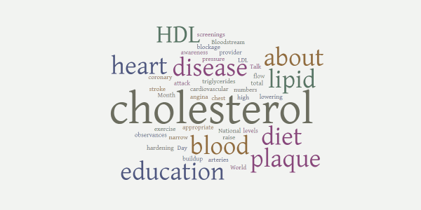 September is National Cholesterol Education Month