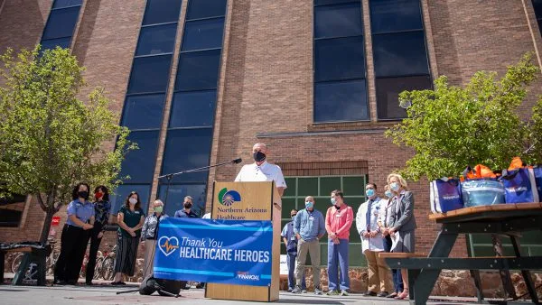 Meeting the Challenge: Flagstaff Medical Center receives donation worth $62,300 from Desert Financial Credit Union