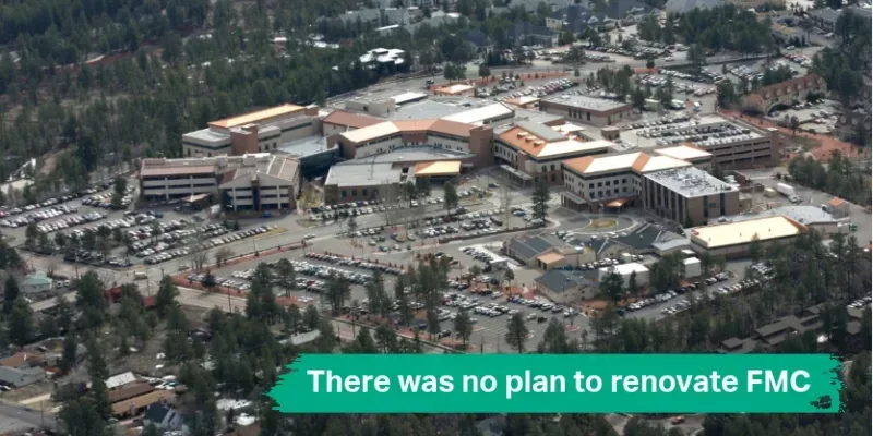 New hospital topic of the week: There was no plan to renovate FMC