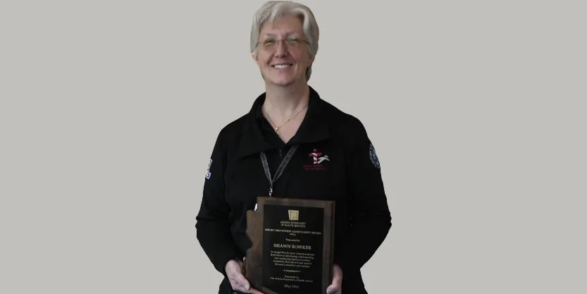 Shawn Bowker wins statewide Injury Prevention Achievement Award