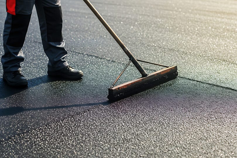 Road Repair and Maintenance Asphalt Sealcoating