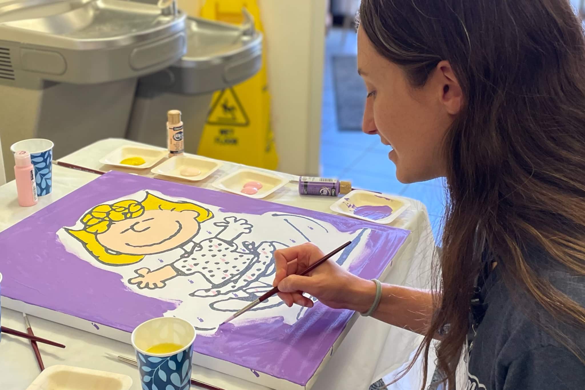 NAH hosts “Peanuts Paintfest” at Flagstaff Medical Center  
