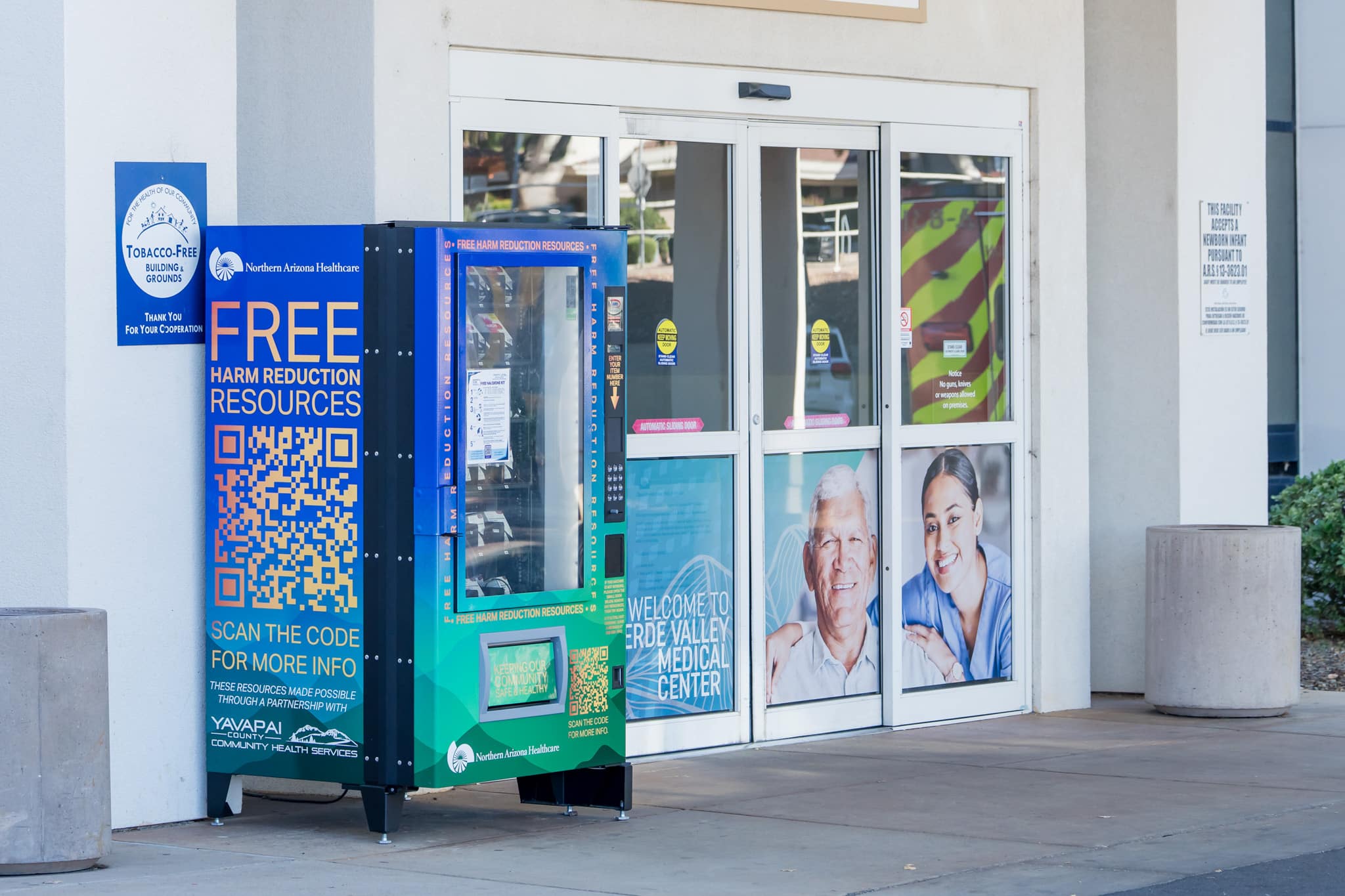 NAH installs harm reduction vending machine at Verde Valley Medical Center 