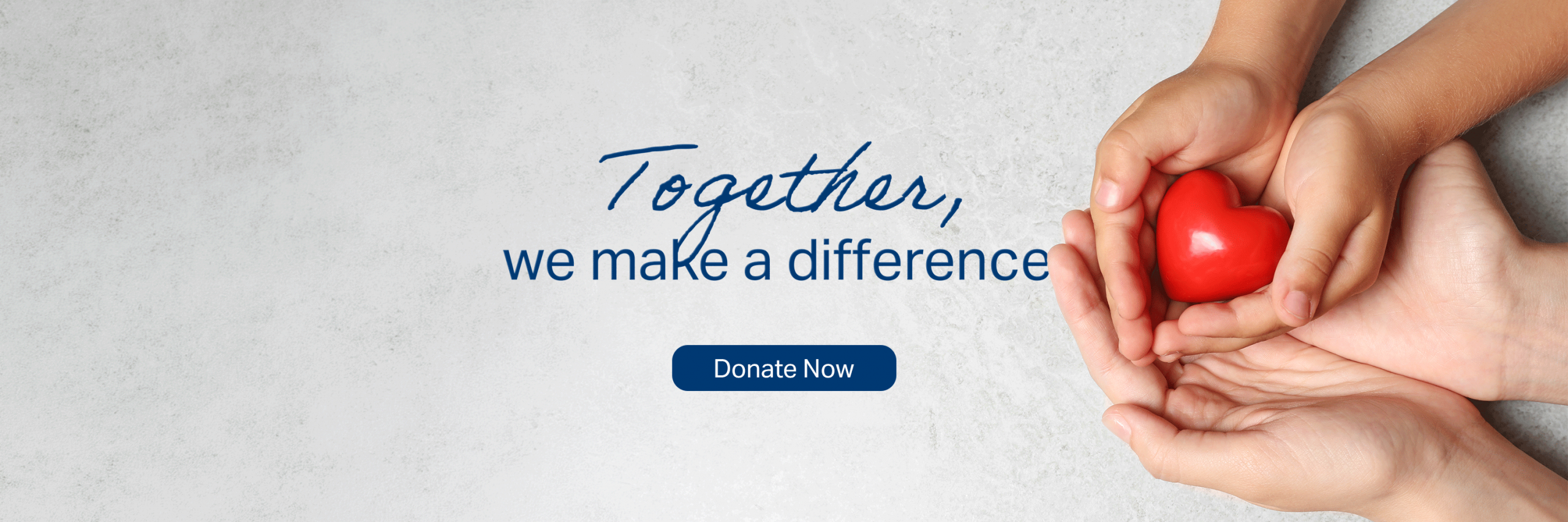 Together, we make a difference donate now to NAH philanthropy