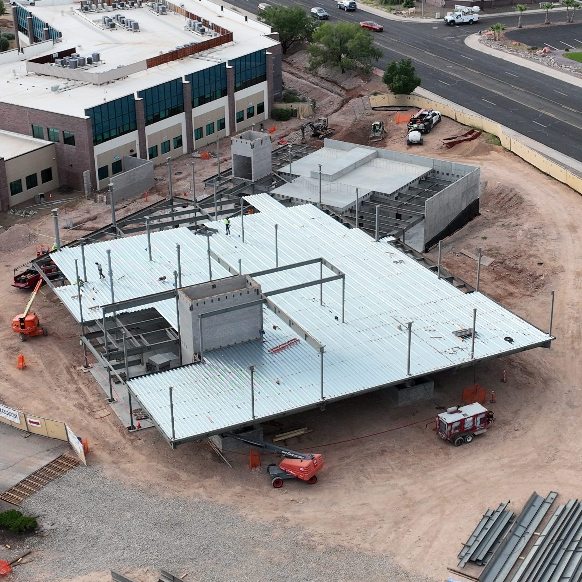 Cancer center construction