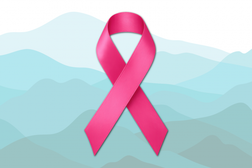 NAH Breast Cancer Pink Ribbon 3x2
